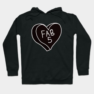 Fab 5 Hoodie